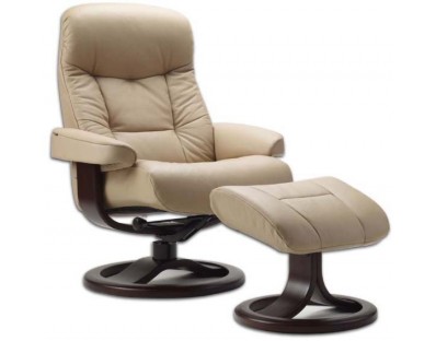 Fjords 215 Muldal Recliner with Ottoman