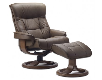 Fjords 775 Bergen Recliner with Ottoman