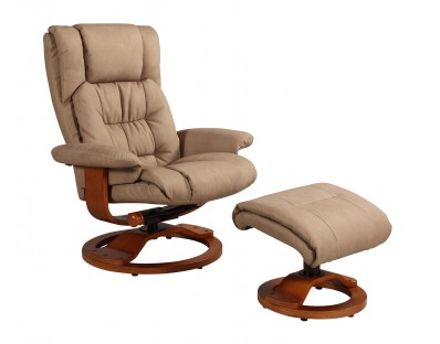 Oslo Collection Vinci Recliner with Ottoman
