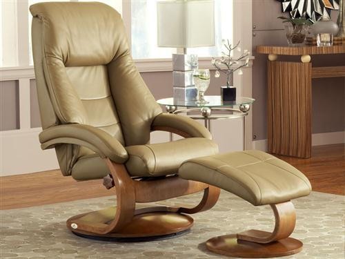 Oslo Collection Mandal 58 Recliner with Ottoman