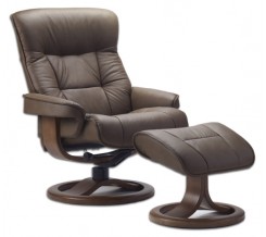 Fjords 775 Bergen Recliner with Ottoman