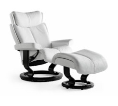 Ekornes Stressless Magic Recliner with Ottoman